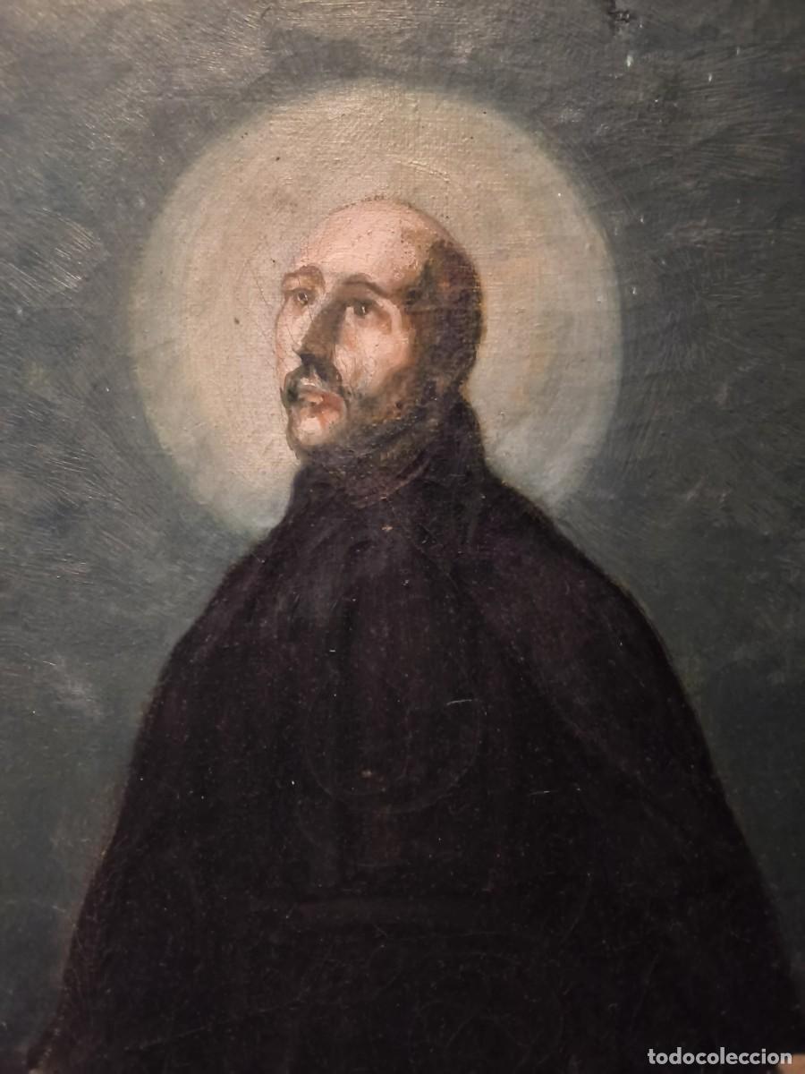 Arte: C&Iacute;RCULO DE GOYA. SAN IGNACIO LOYOLA. SIGLO XVIII-XIX. OLEO ESCUELA ESPA&Ntilde;OLA.
