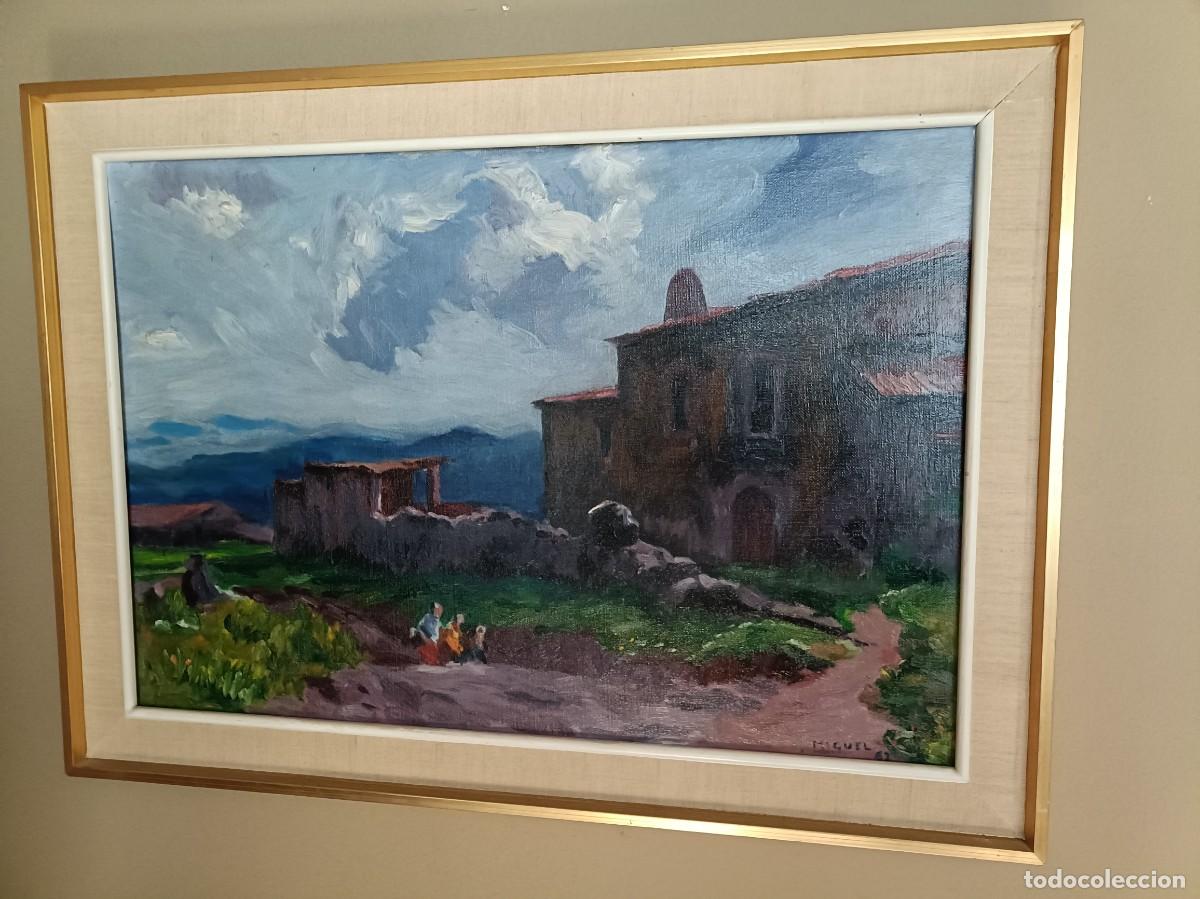 Arte: Paisaje al &oacute;leo de Miquel 1962