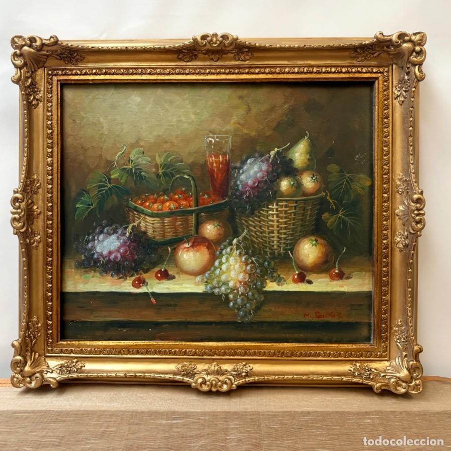 Arte: Bodeg&oacute;n con Cestas y Frutas