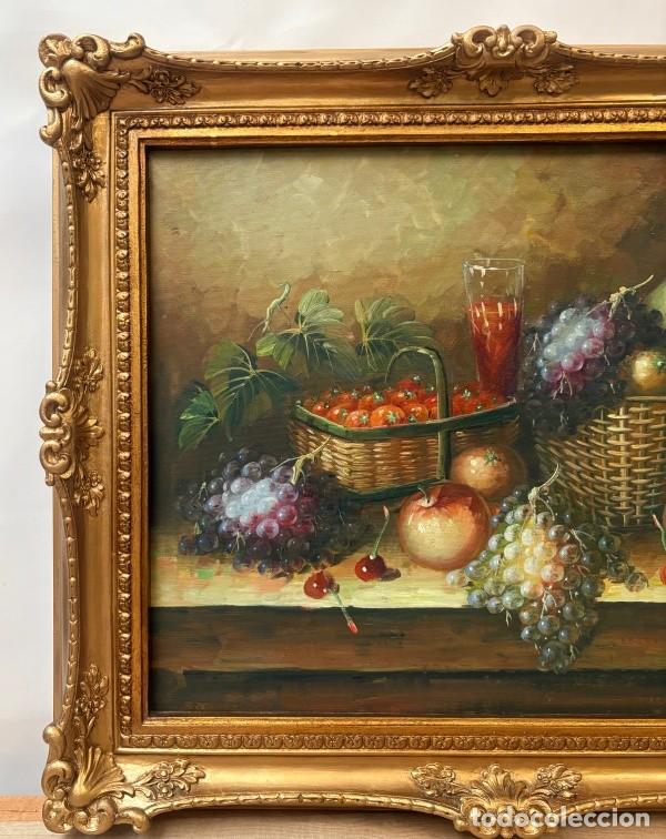 Arte: Bodeg&oacute;n con Cestas y Frutas - Foto 4