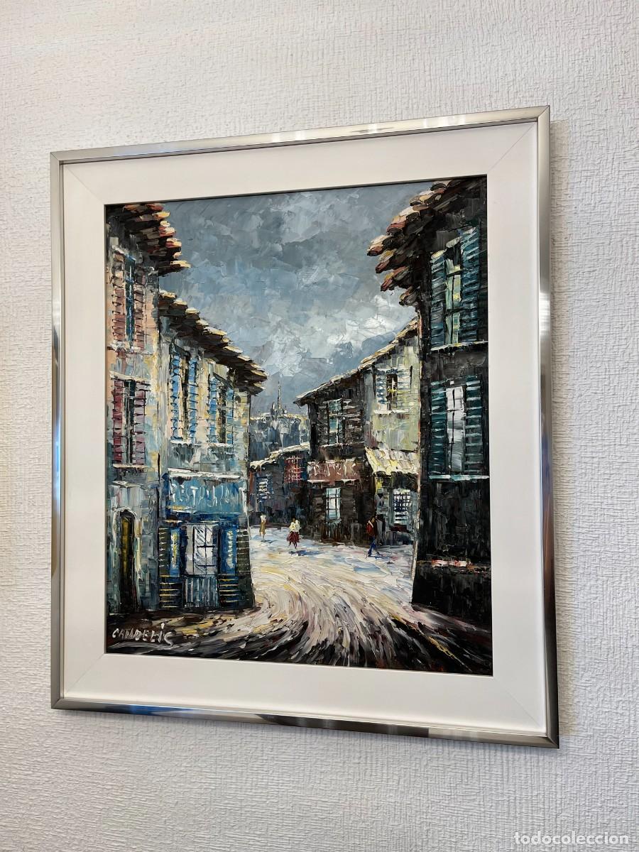 Arte: Pintura al oleo sobre lienzo original Gay Candelis