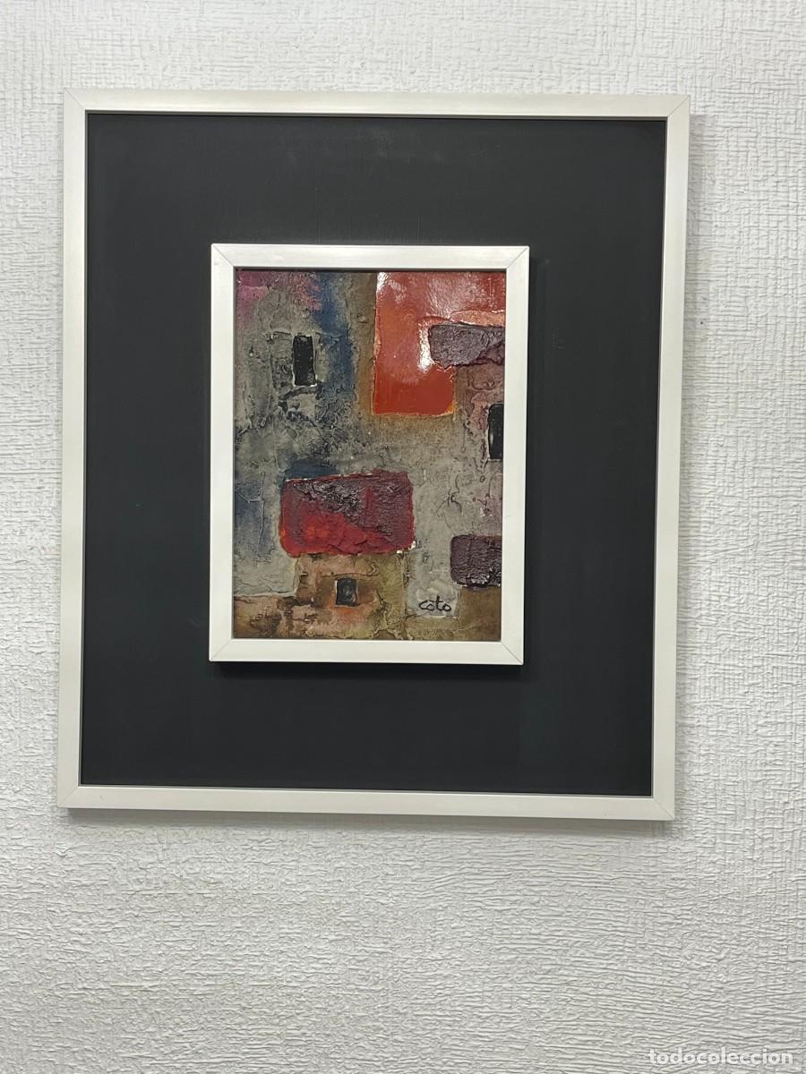 Arte: Pintura al oleo abstracta original Coto