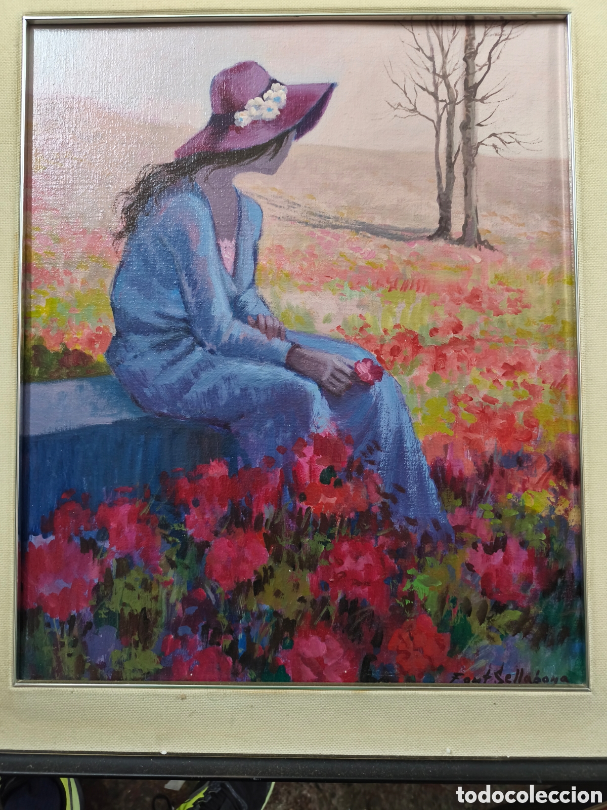 Arte: JOSEP FONT SELLANOBA - CURIOSO PAISAJE ROM&Aacute;NTICO