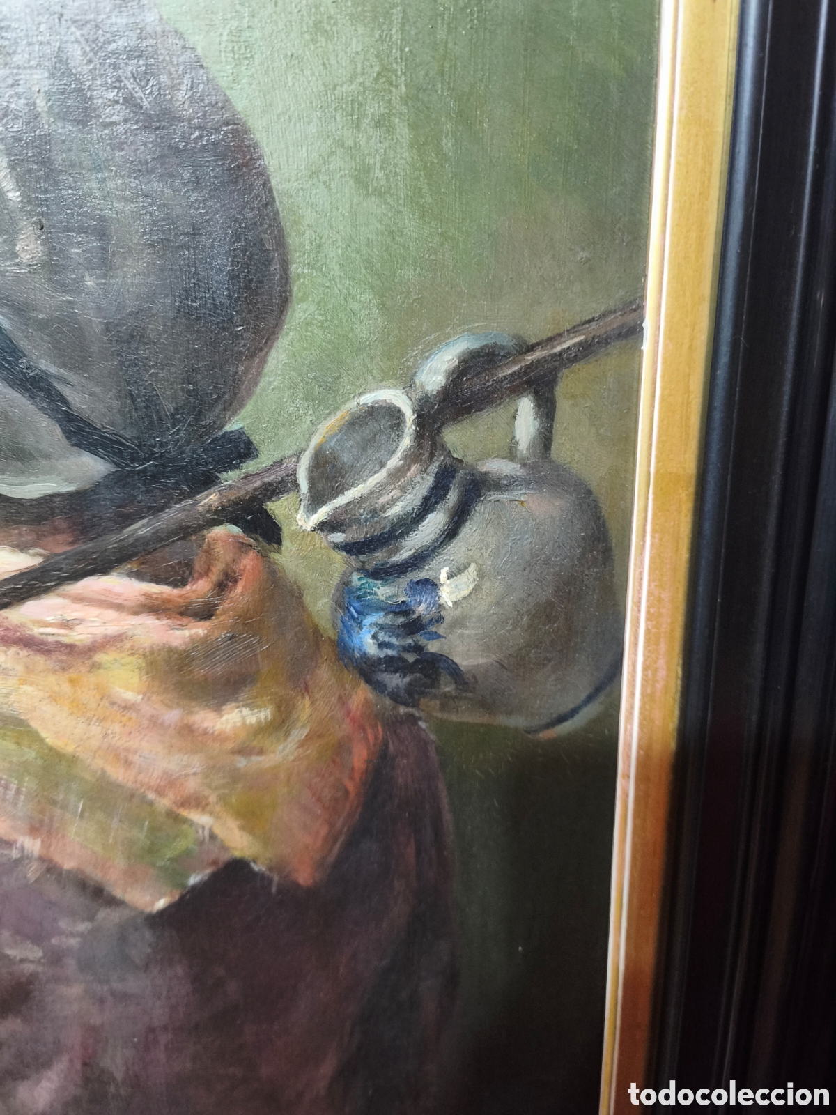 Arte: &Oacute;leo sobre tabla Ferdinand de Roover - Foto 6