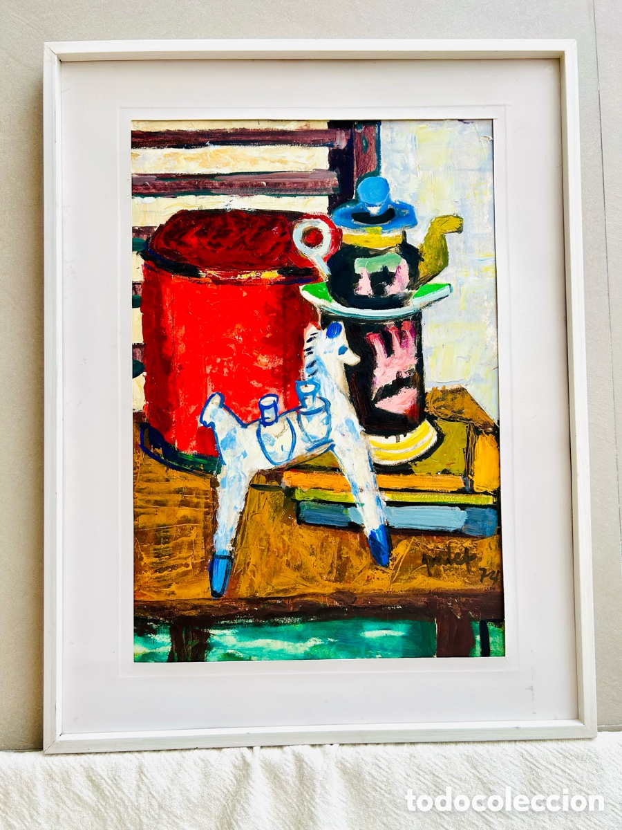 Arte: Joan PALET Batiste . Pintura al &oacute;leo.