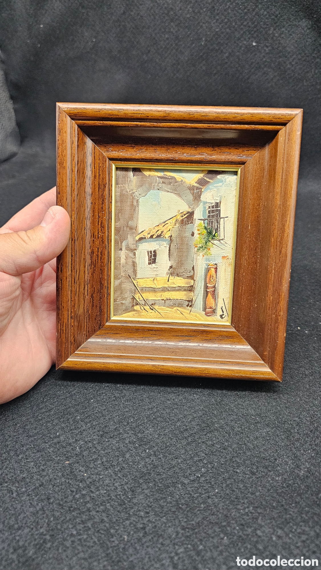 Arte: Pintura al &oacute;leo en miniatura