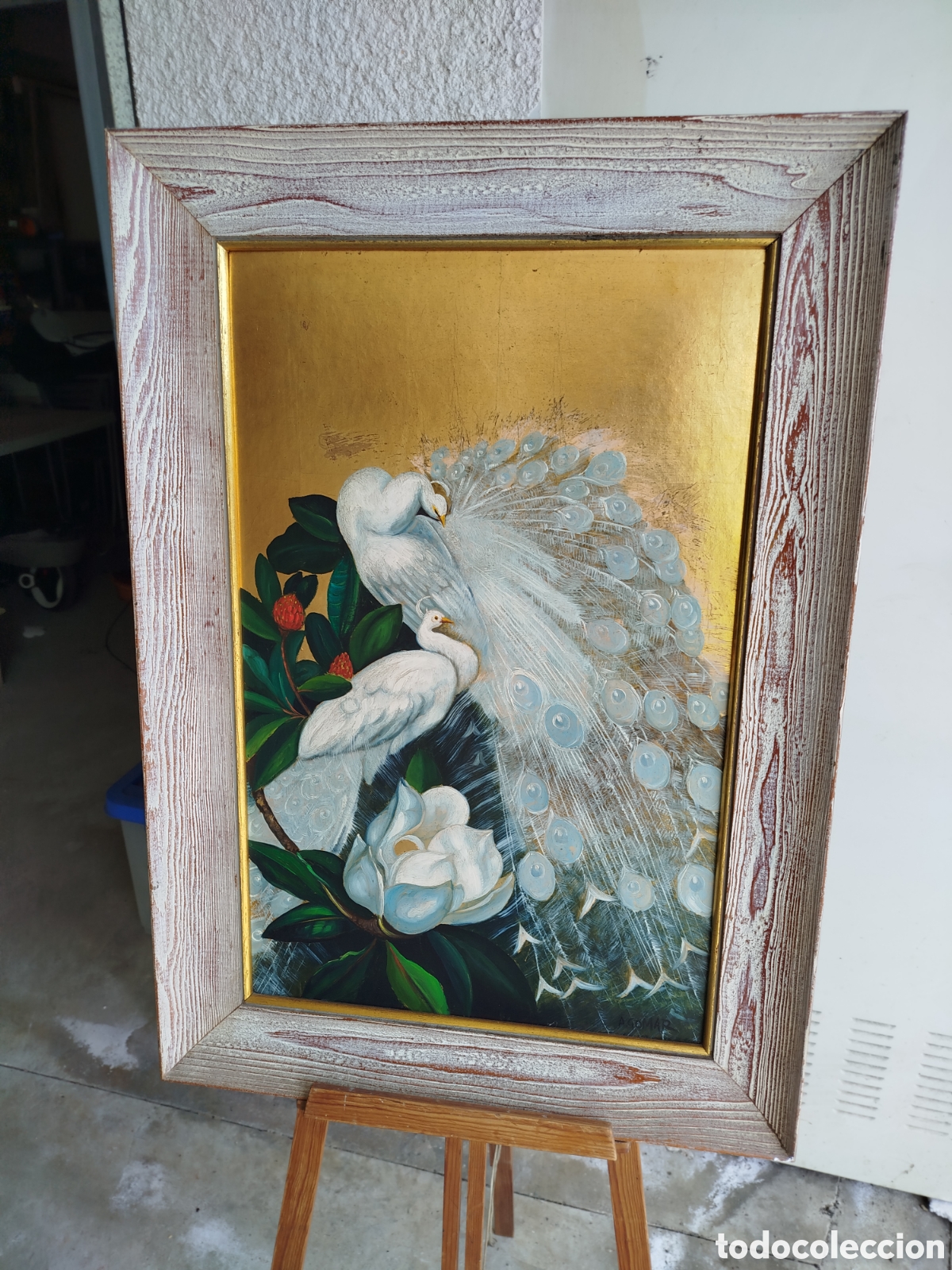 Arte: Pintor A.gomar. antiguo.