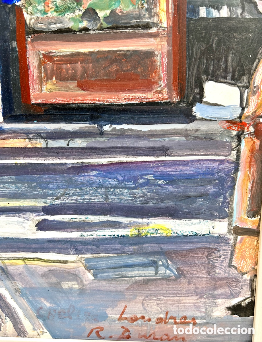 Arte: Cuadro de Rafael Dur&aacute;n y Benet. OFERTA - Foto 6