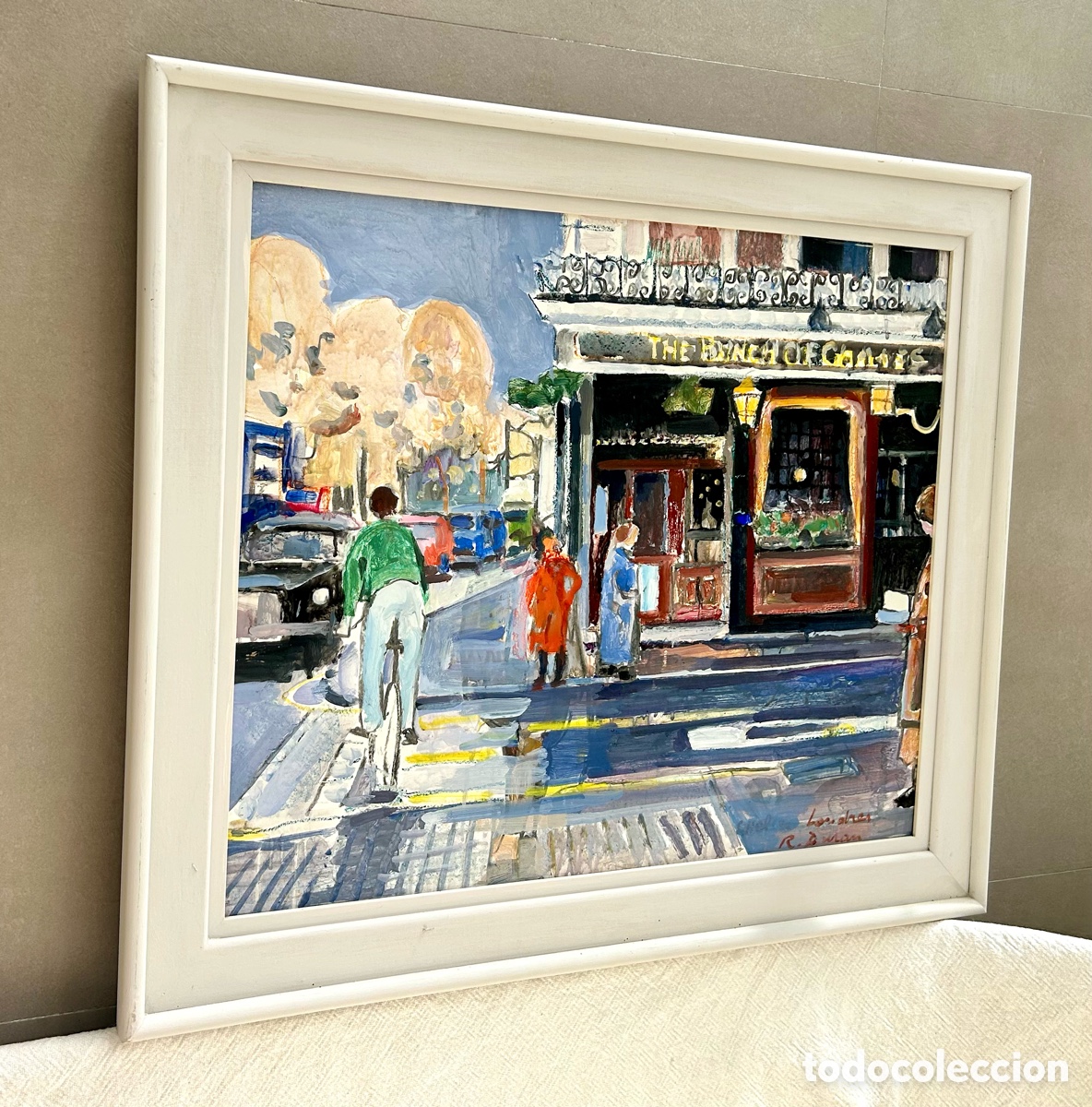Arte: Cuadro de Rafael Dur&aacute;n y Benet. OFERTA - Foto 7
