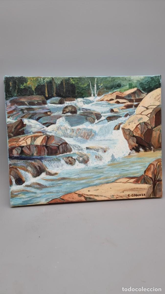 Arte: Cuadro de paisaje firmado por C. Cosenza.