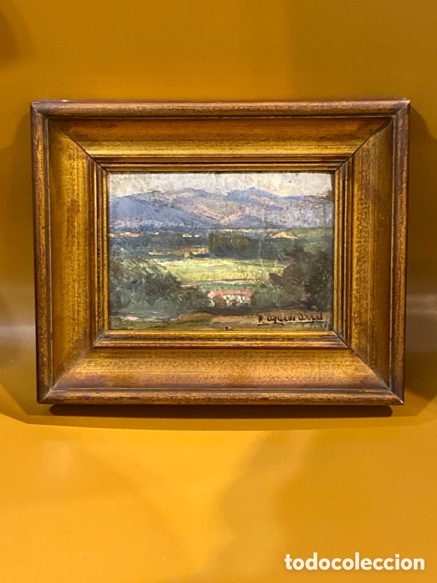 Arte: Rafael Aguado Arnal 1880-1951 Oleo tabla