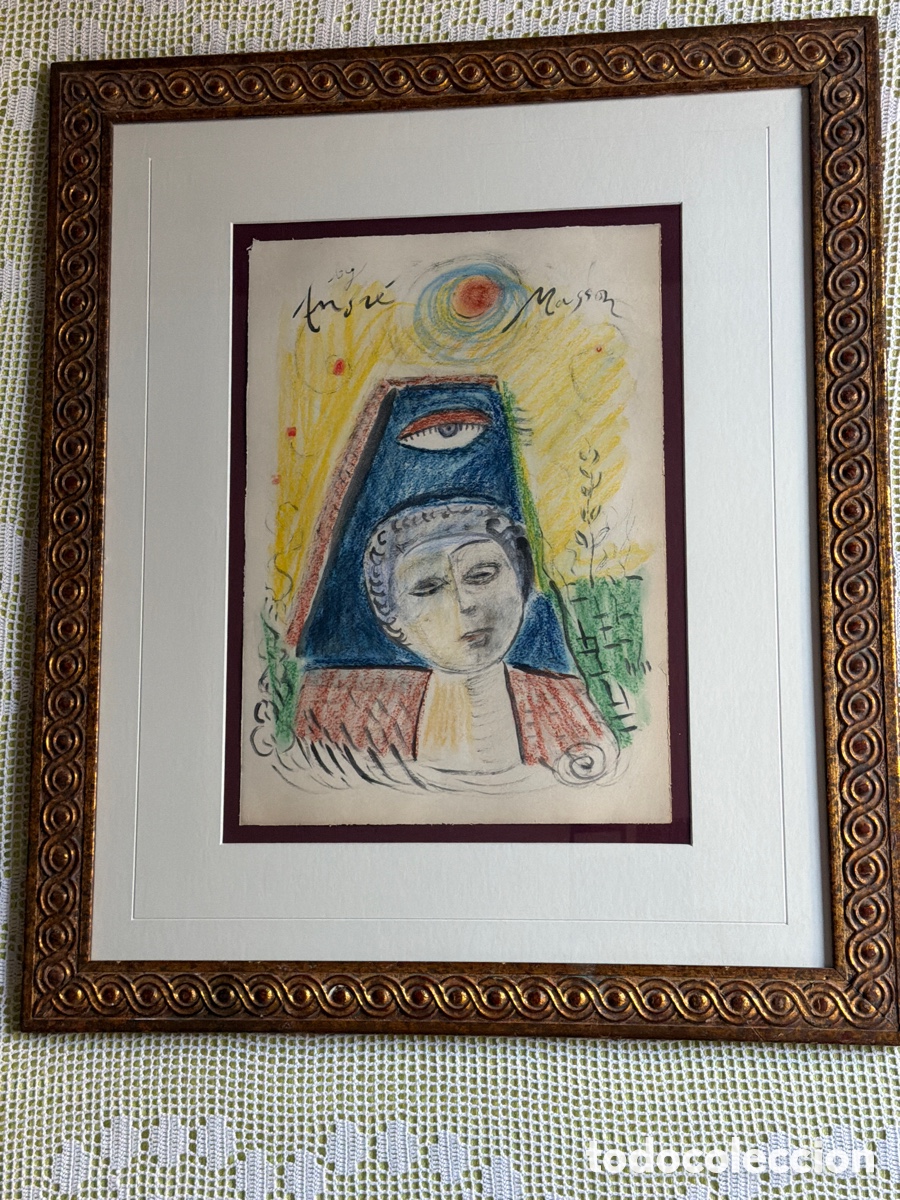 Arte: ANDR&Eacute; MASSON. &ldquo;Voyeur&rdquo;. Dibujo