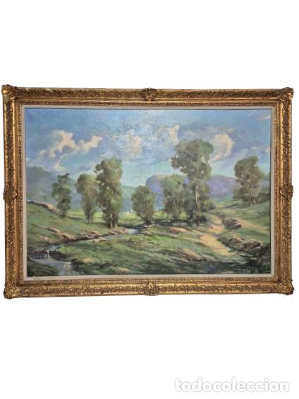 Arte: &Oacute;leo de Llu&iacute;s Gonzaga Bas Ferrer (Nacido en 1907) - La Cenia (Tarragona 1960) - &Oacute;leo sobre Tela