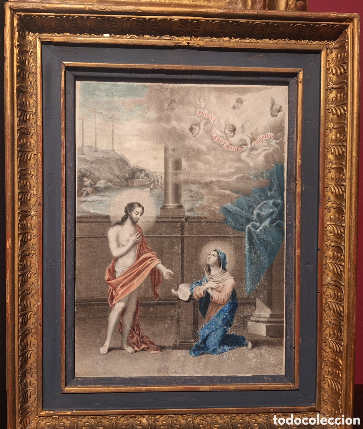 Arte: CRISTO RESUCITADO. ESCUELA ESPA&Ntilde;OLA DEL S.XVIII.