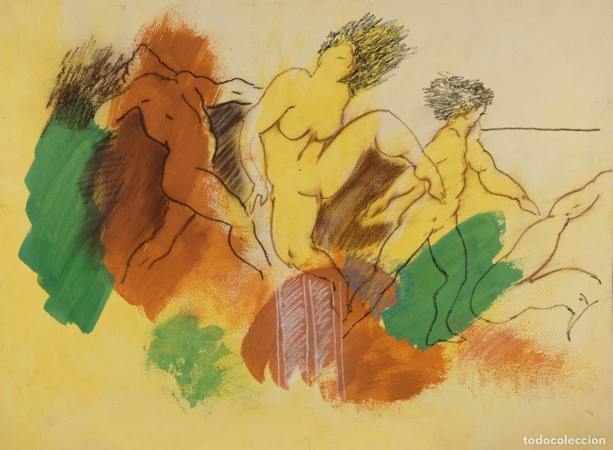 Art: CERAS Y &Oacute;LEO SOBRE PAPEL DESNUDOS