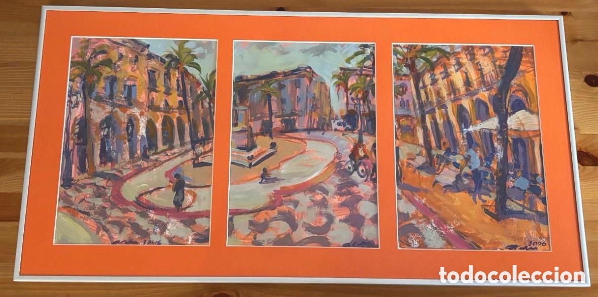 Arte: ANSELM CAB&Uacute;S TORRA (2006) &ndash; TR&Iacute;PTICO PLA&Ccedil;A DE LA VILA, VILANOVA I LA GELTR&Uacute;