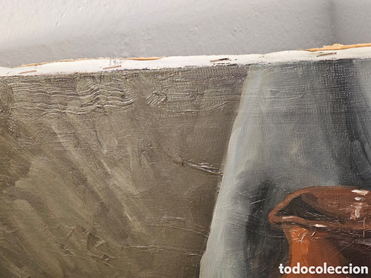 Arte: Cuadro &oacute;leo bodegu&oacute;n de Bud&oacute; 1990 - Foto 7