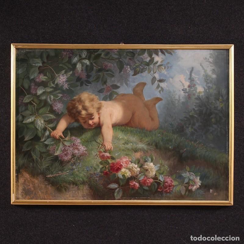 Arte: Pintura italiana Primavera, siglo XIX