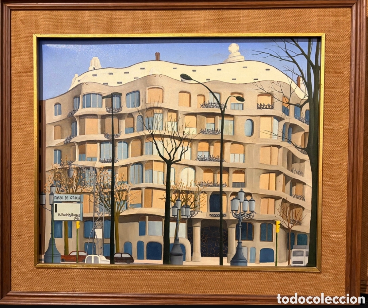 Arte: &rdquo;La Pedrera&rdquo;, 1981, A. Rodrigalvarez - Foto 2