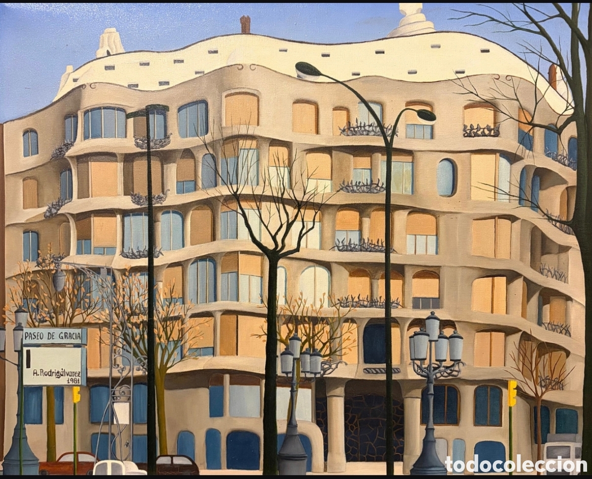 Arte: &rdquo;La Pedrera&rdquo;, 1981, A. Rodrigalvarez