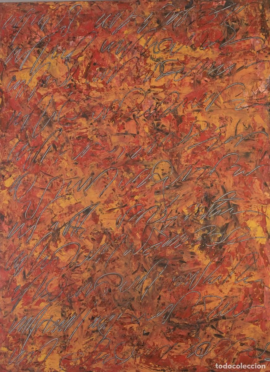 Arte: &Oacute;LEO SOBRE PAPEL COMPOSICI&Oacute;N