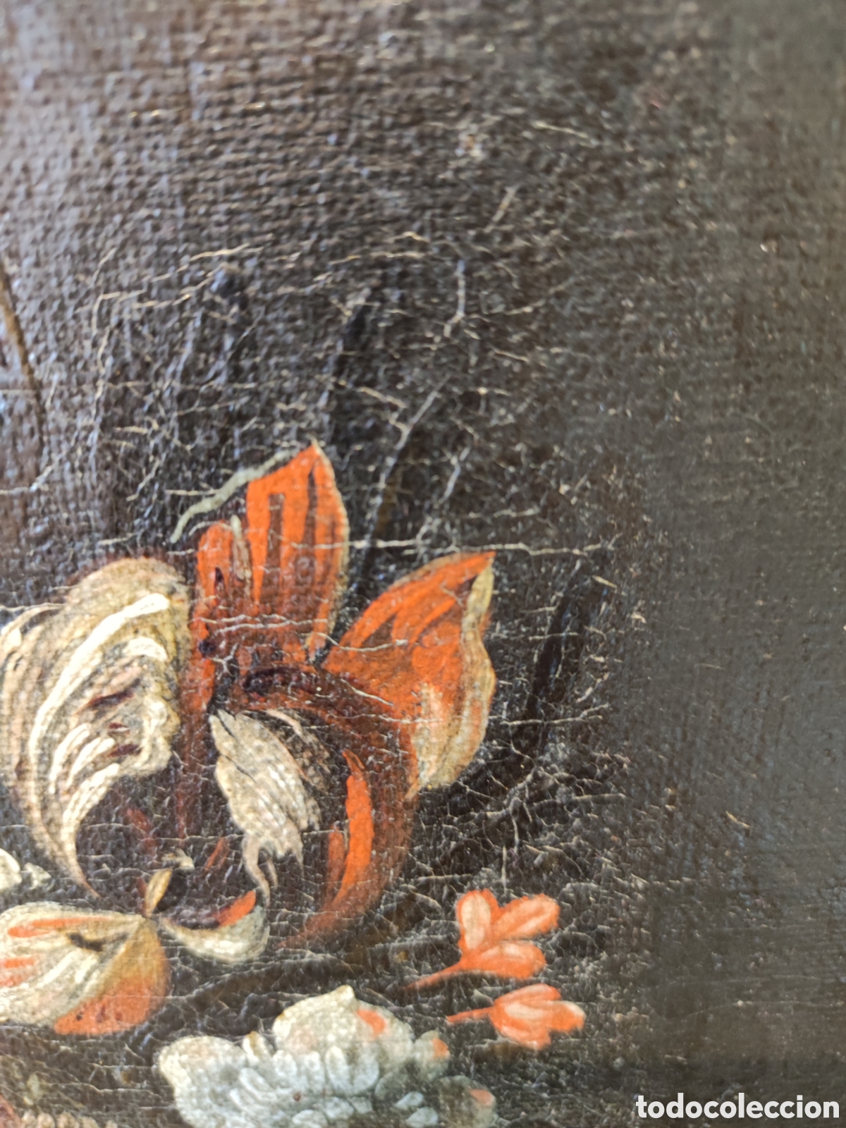 Arte: Pareja de bodegones de floreros - Foto 5