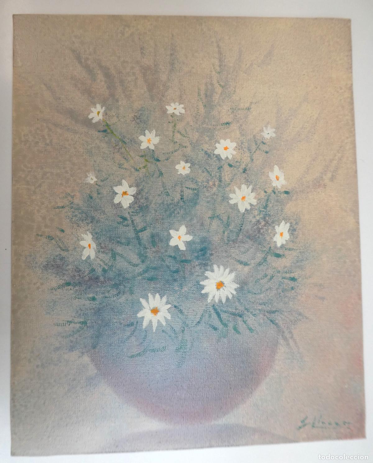 Arte: Oleo firmado S. Llacer mide 41X33 cm