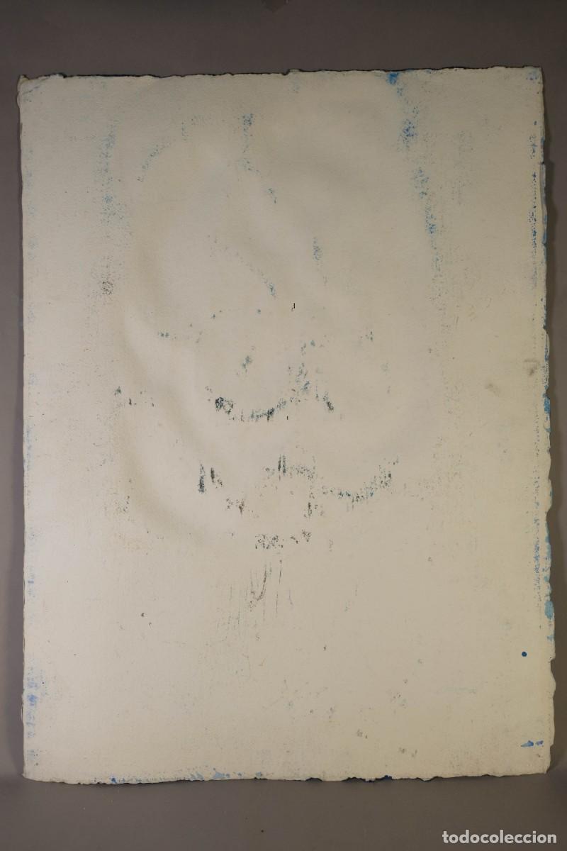 Arte: T&Eacute;CNICA MIXTA SOBRE PAPEL COMPOSICI&Oacute;N - Foto 7