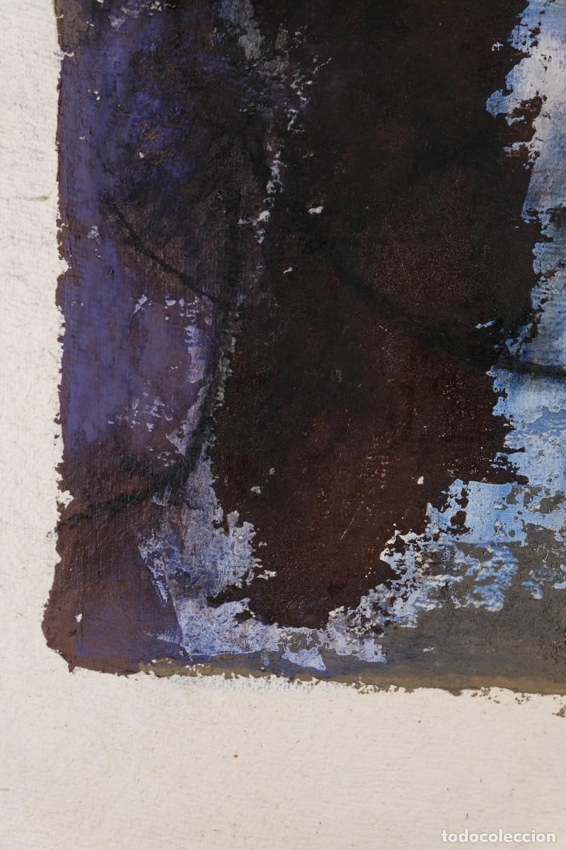Arte: &Oacute;LEO SOBRE PAPEL ROSTRO MASCULINO - Foto 5
