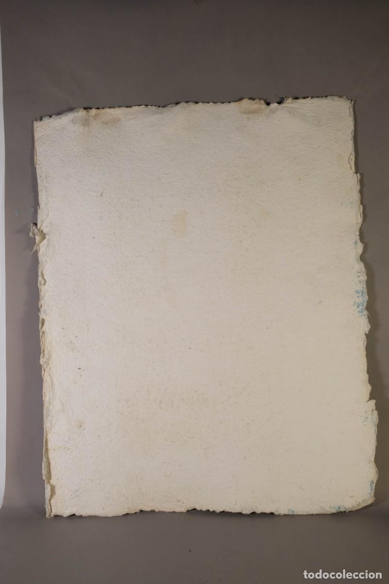 Arte: &Oacute;LEO SOBRE PAPEL ROSTRO MASCULINO - Foto 8