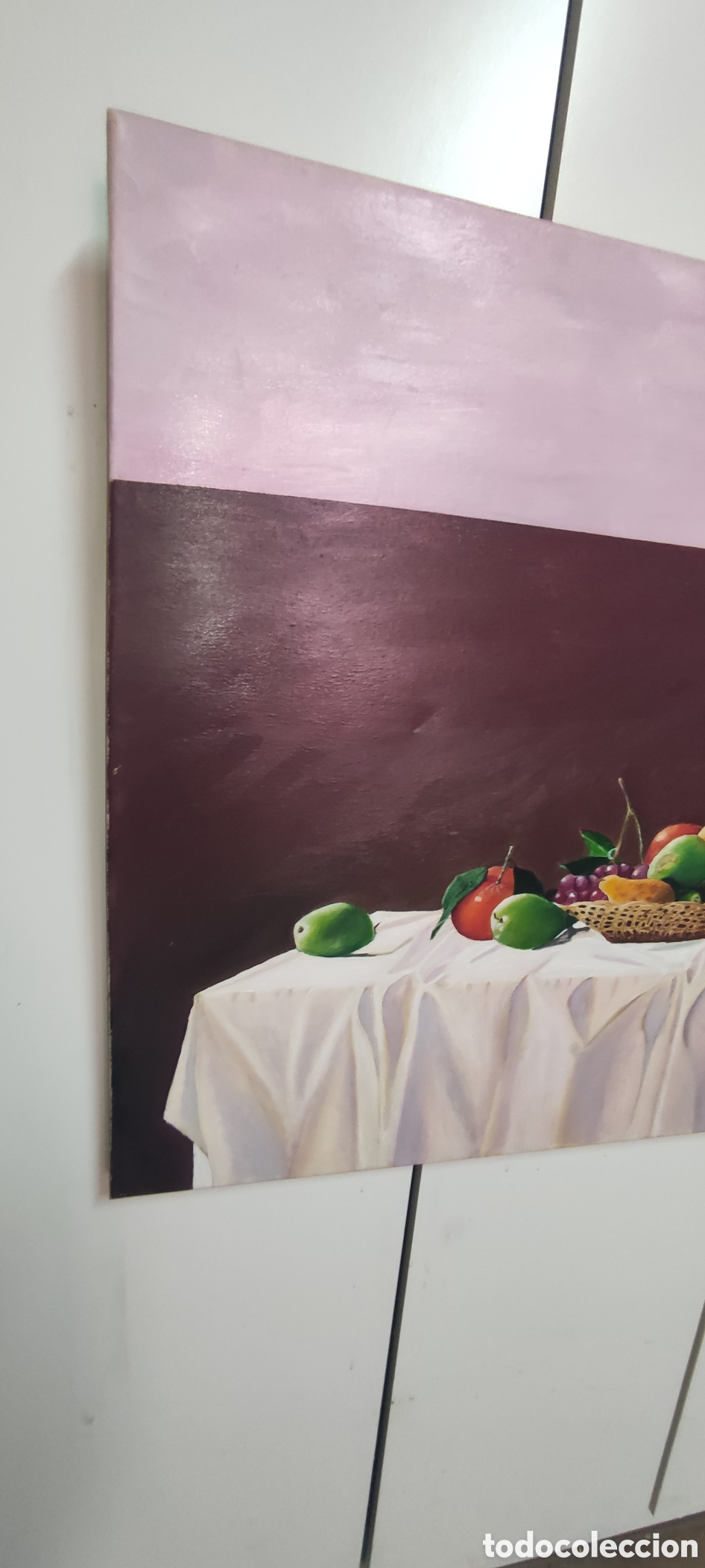 Arte: Pintura oleo bodeg&oacute;n anonimo - Foto 4