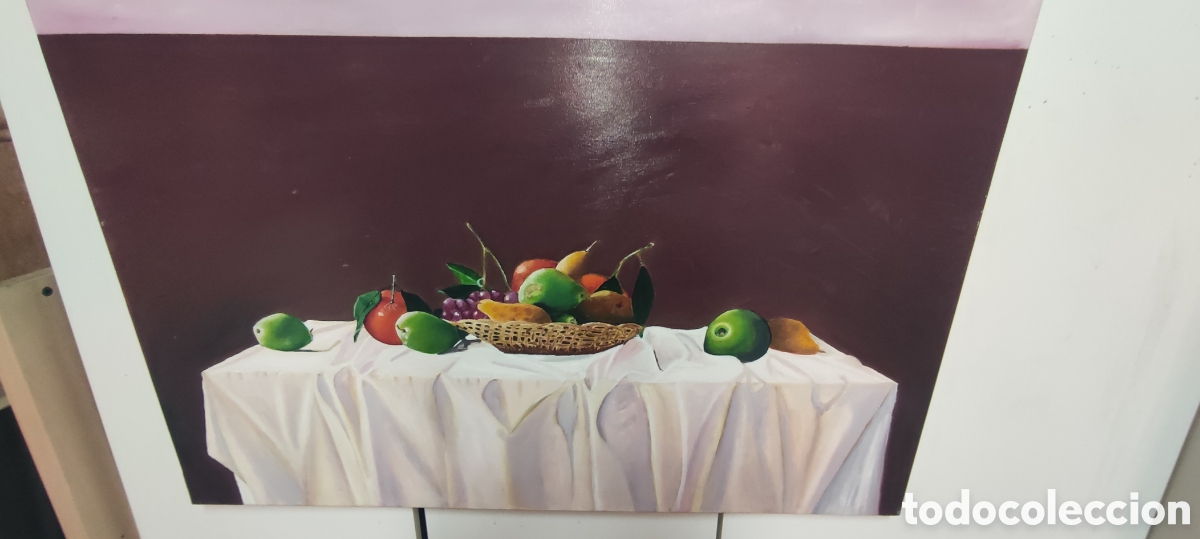 Arte: Pintura oleo bodeg&oacute;n anonimo - Foto 6