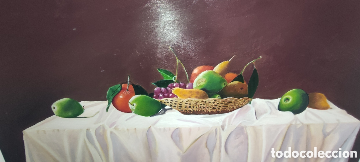 Arte: Pintura oleo bodeg&oacute;n anonimo - Foto 9