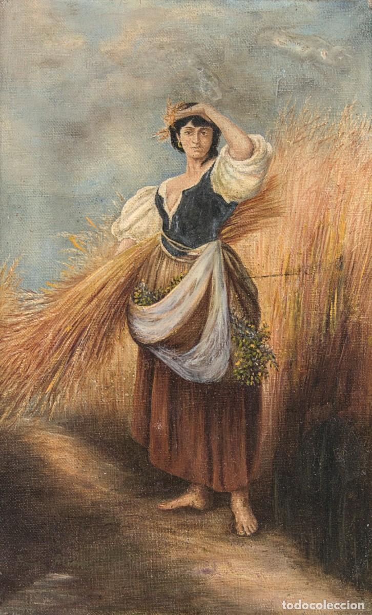 Arte: Atrib. Jos&eacute; Garc&iacute;a Ramos (1855-1911) - Costumbrismo andaluz con much&iacute;sima historia - Obra de museo.