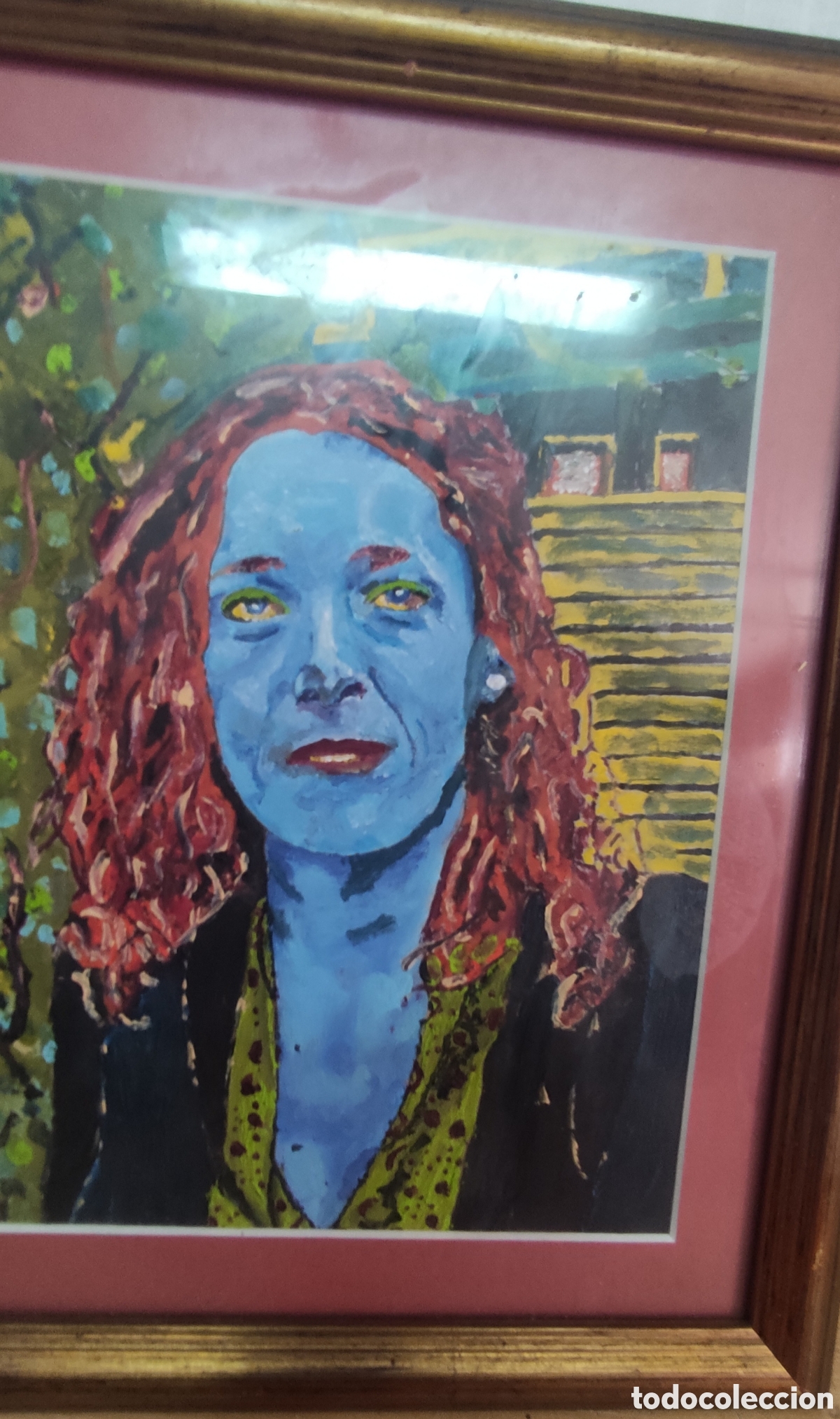 Arte: Cuadro acr&iacute;lico retrato - Foto 3