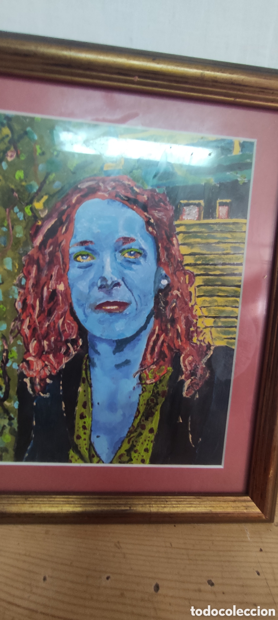 Arte: Cuadro acr&iacute;lico retrato - Foto 1