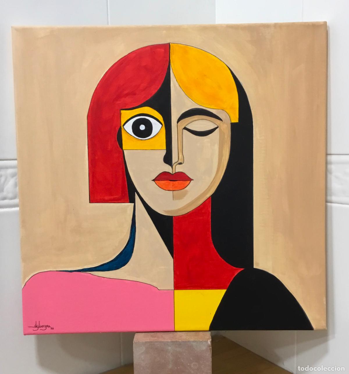 Arte: Amelie. Acr&iacute;lico sobre lienzo.