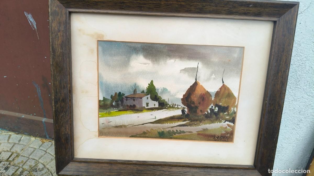 Arte: Aquarelle originale sign&eacute;e J,Fuster
