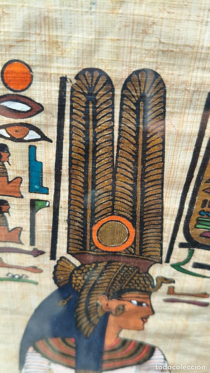Arte: Papyrus moderne peint &agrave; la main original - Foto 2