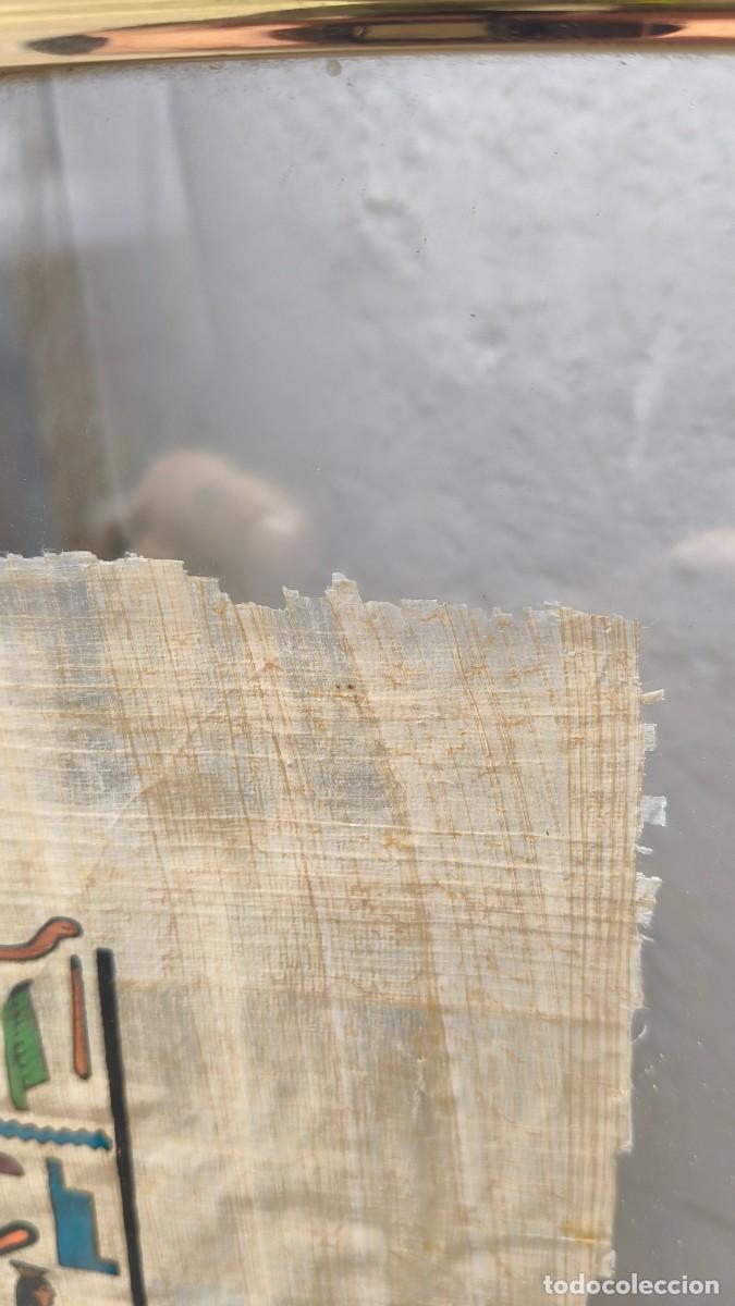Arte: Papyrus moderne peint &agrave; la main original - Foto 4