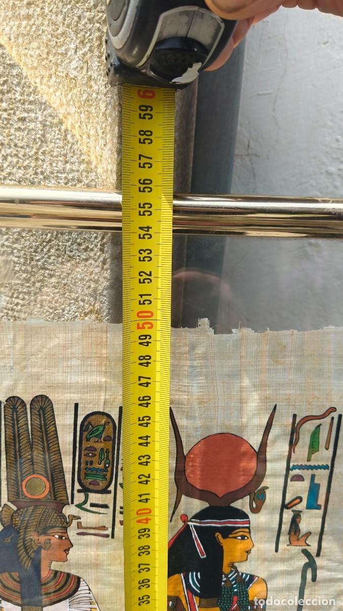 Arte: Papyrus moderne peint &agrave; la main original - Foto 7