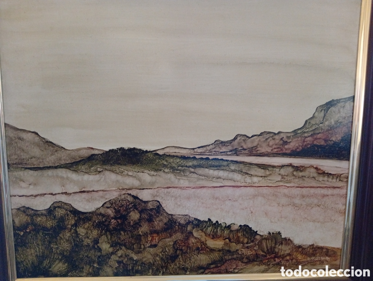 Arte: Pintura gallega precioso oleo Manuel Oto&ntilde;o (La Coru&ntilde;a- )
