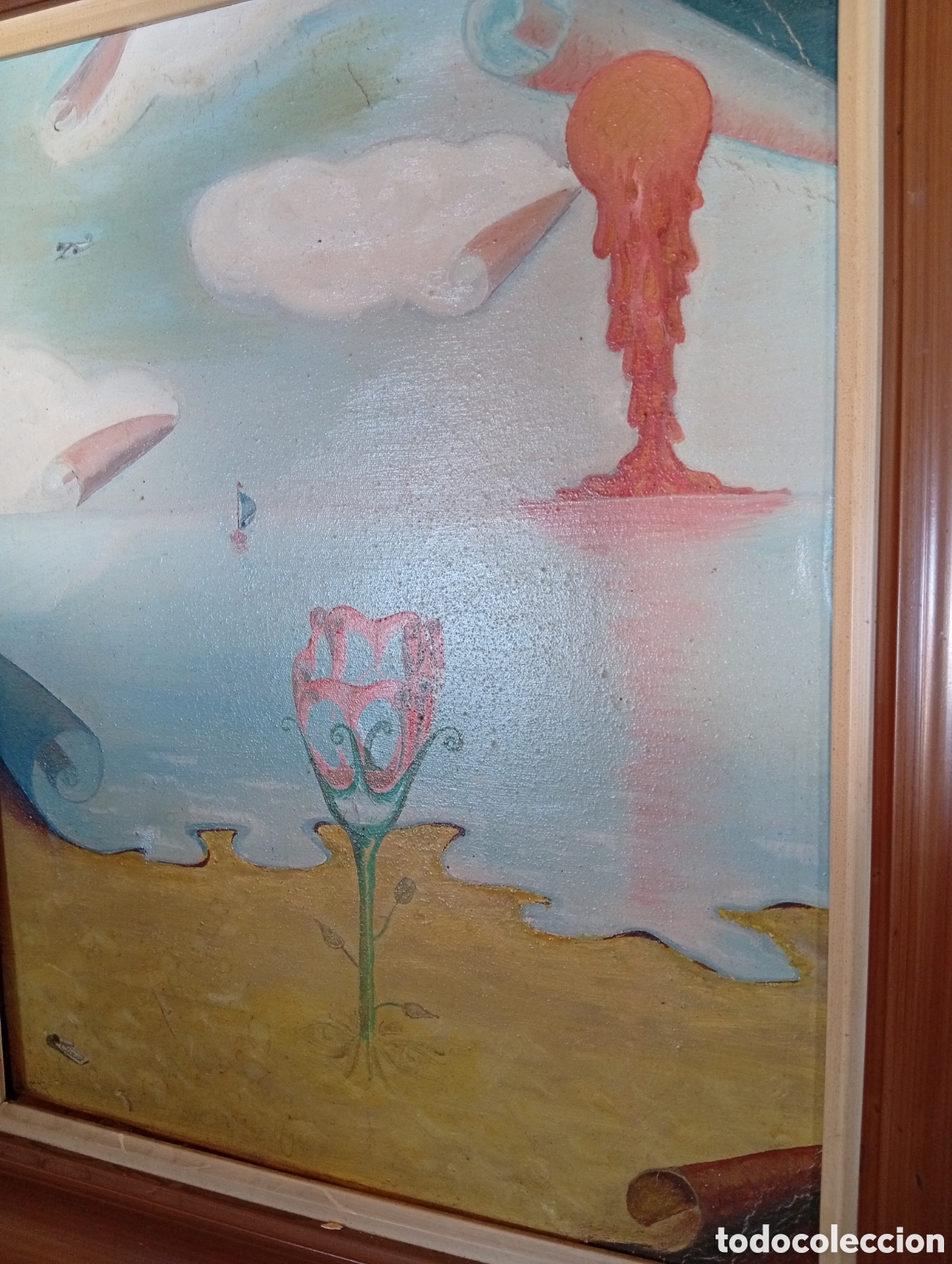 Arte: Pintura gallega oleo precioso firmado Coque