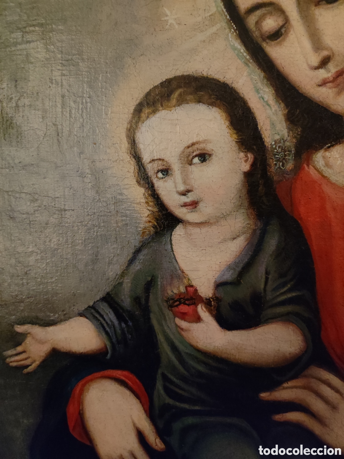 Arte: Virgen de Cuenca siglo XVIII - Foto 3