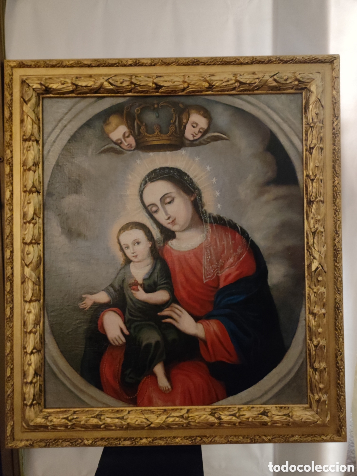 Arte: Virgen de Cuenca siglo XVIII