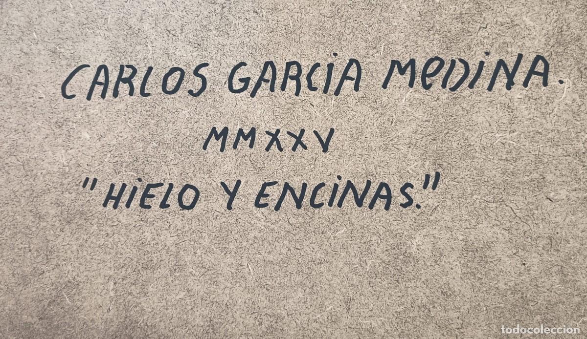 Arte: CUADRO &Oacute;LEO &rdquo;HIELO Y ENCINAS&rdquo; - Foto 2