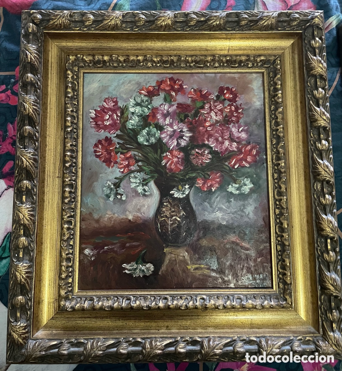 Arte: &Oacute;leo original firmado por Vicente Lamarca