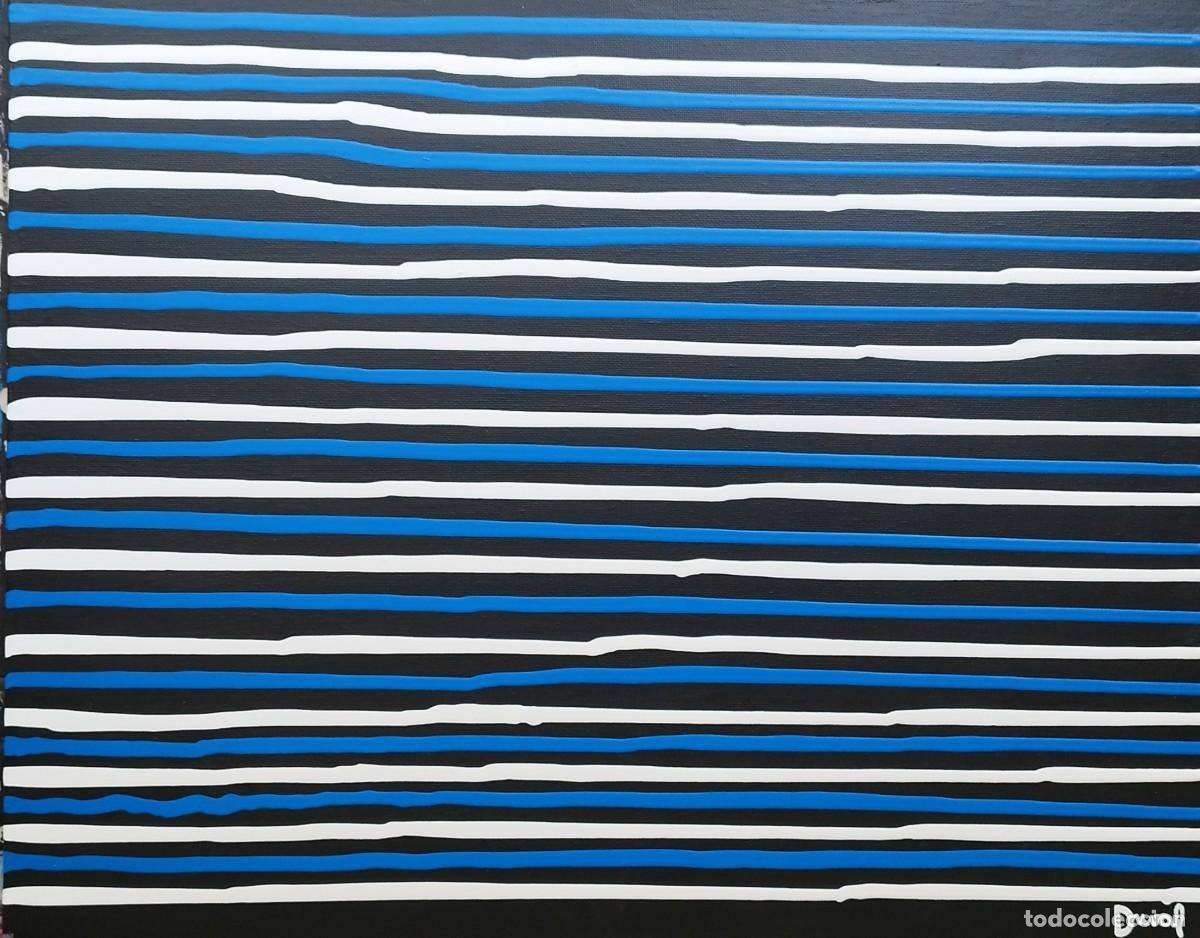 Arte: Duval, &rdquo;Rayas n&ordm;5&rdquo;. Serie Rayas. - Foto 1