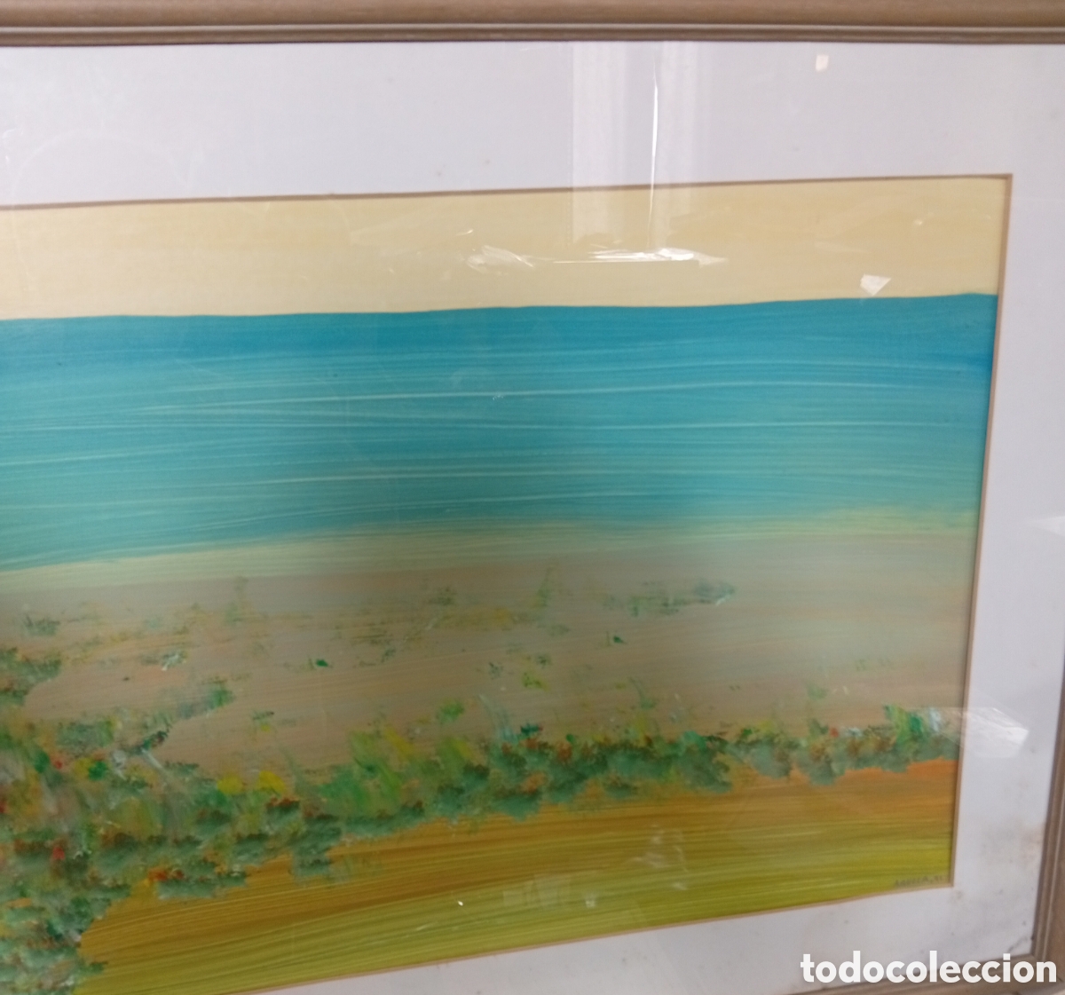 Arte: Pintura gallega oleo acr&iacute;lico del artista Xaquin Agulla ( Pontevedra, 1956)