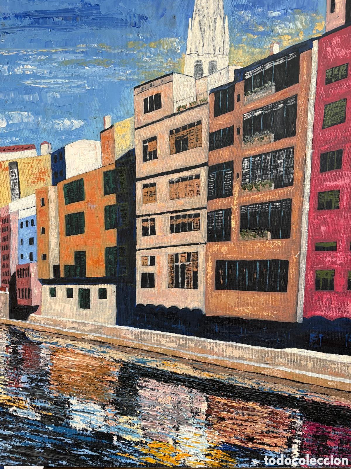 Arte: Girona (&oacute;leo sobre tela)